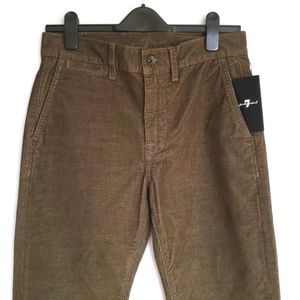 7 For All Mankind Bootcut Corduroy Trouser NWT